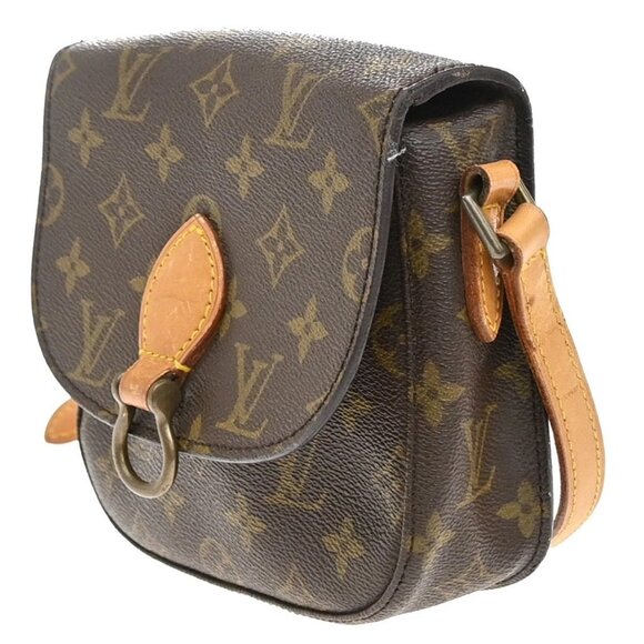 LOUIS VUITTON Mini Saint Cloud Shoulder Bag Monogram Leather BN M51244 35KP298 - Picture 2 of 14